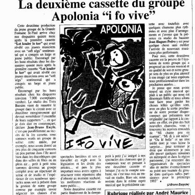 Journal de l'Ile - Septembre 1992