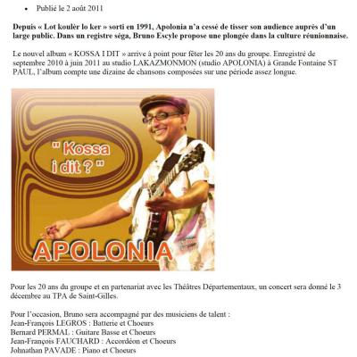 PRMA Run Muzik - Le 02 août 2011